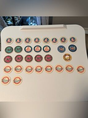 Vintage 90s POG Lot – Marvel + Official + Slammer + 50+ Caps